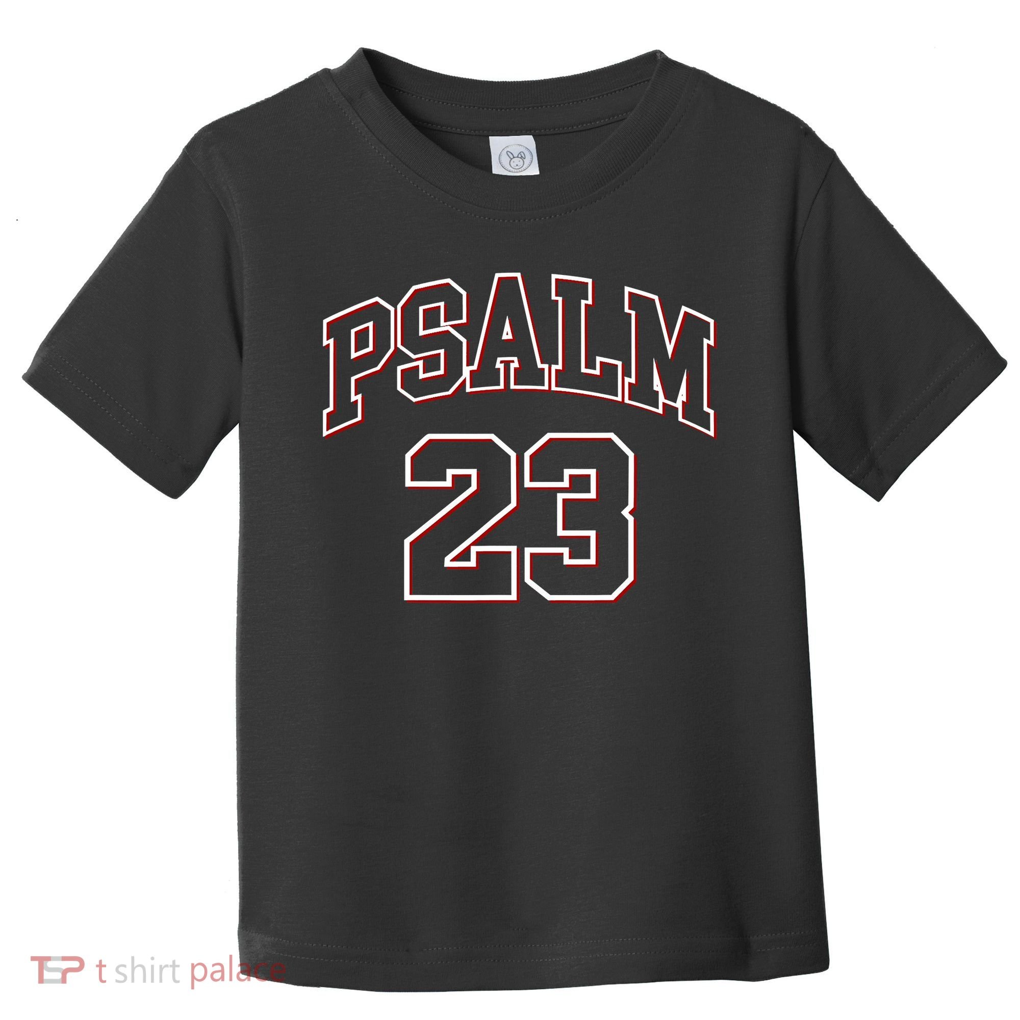 Psalm 23 Retro Sneakerhead Christian Bible Jesus Toddler T-Shirt