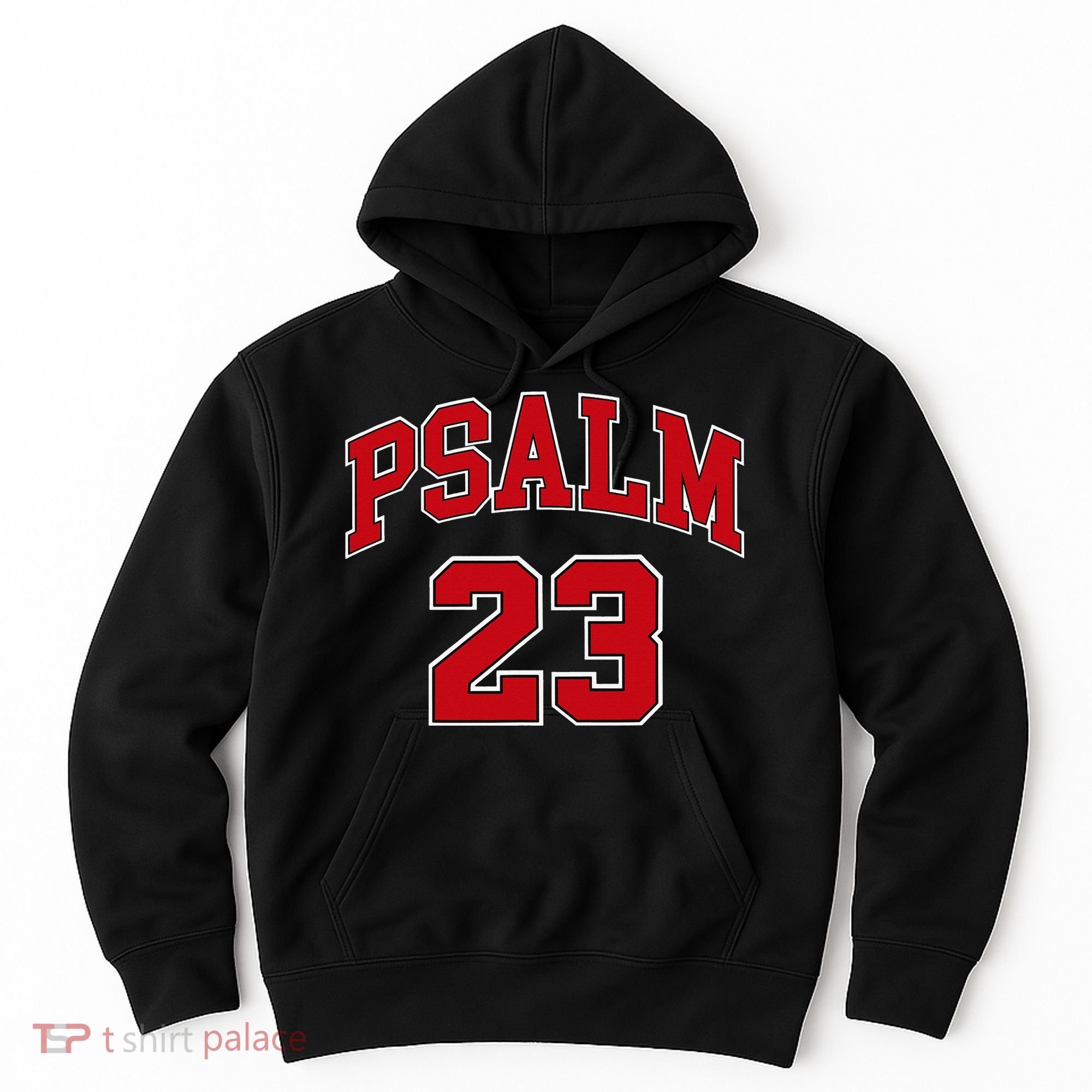 Psalm 23 Retro Sneakerhead Christian Bible Jesus Hoodie