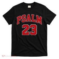 Psalm 23 Retro Sneakerhead Christian Bible Jesus T-Shirt thumb 0