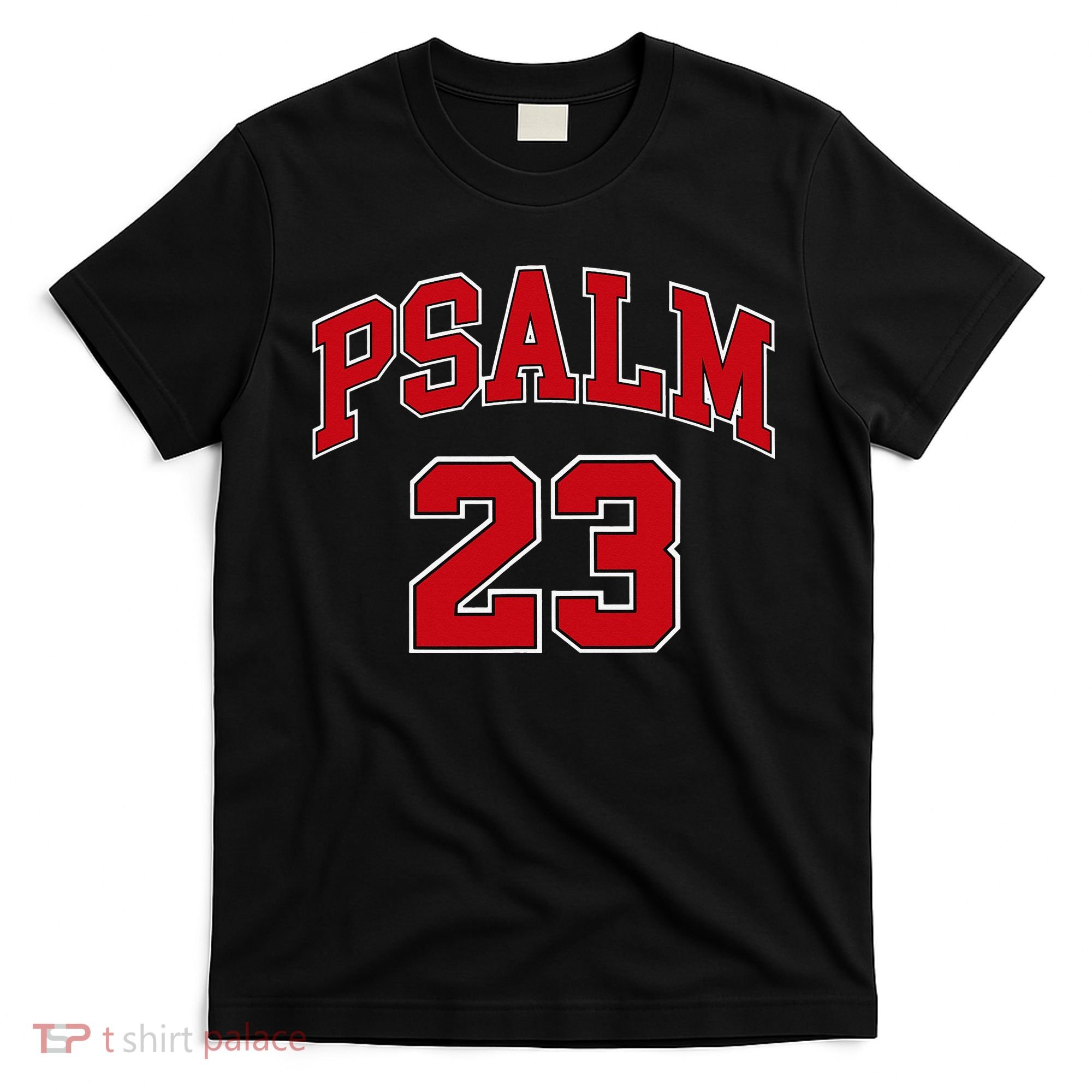 Psalm 23 Retro Sneakerhead Christian Bible Jesus T-Shirt