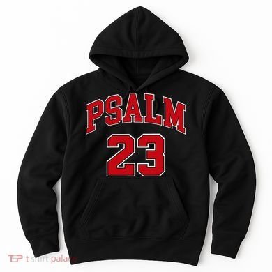 Psalm 23 Retro Sneakerhead Christian Bible Jesus Hoodie