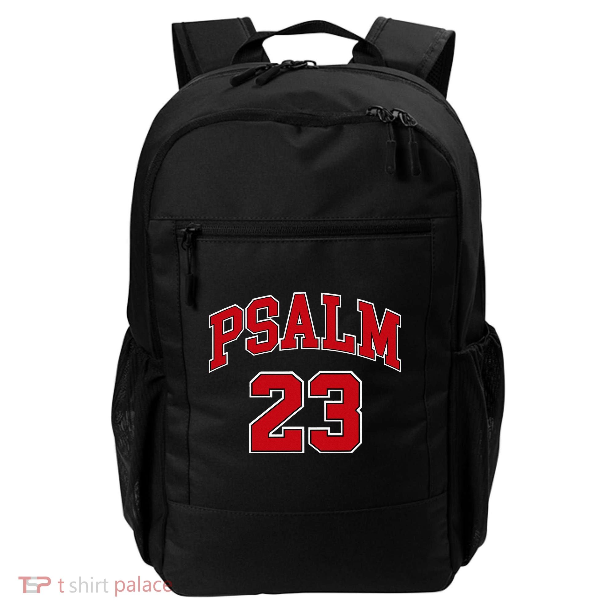 Psalm 23 Retro Sneakerhead Christian Bible Jesus Backpack
