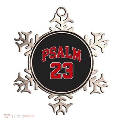 Psalm 23 Retro Sneakerhead Christian Bible Jesus Ornament