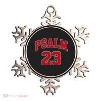 Psalm 23 Retro Sneakerhead Christian Bible Jesus Ornament thumb 0