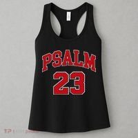 Psalm 23 Retro Sneakerhead Christian Bible Jesus Women's Tank Top thumb 3