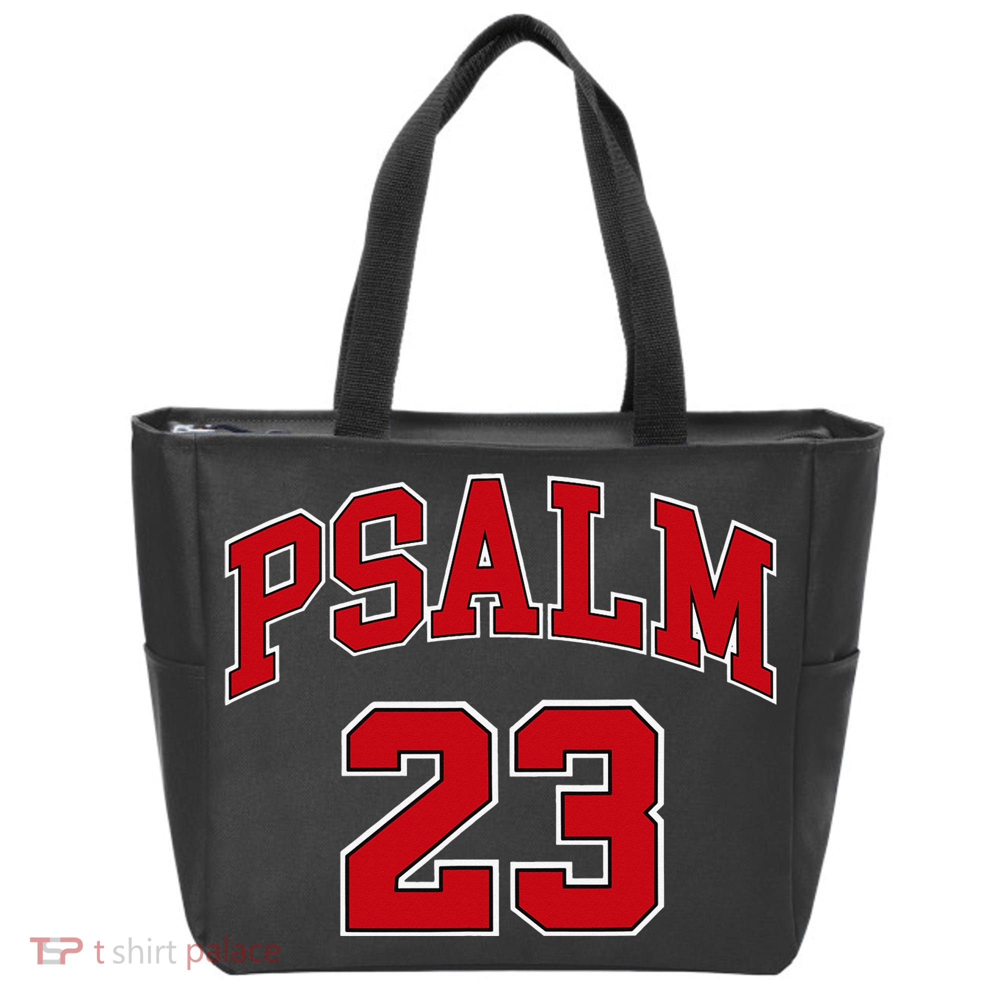 Psalm 23 Retro Sneakerhead Christian Bible Jesus Tote Bag