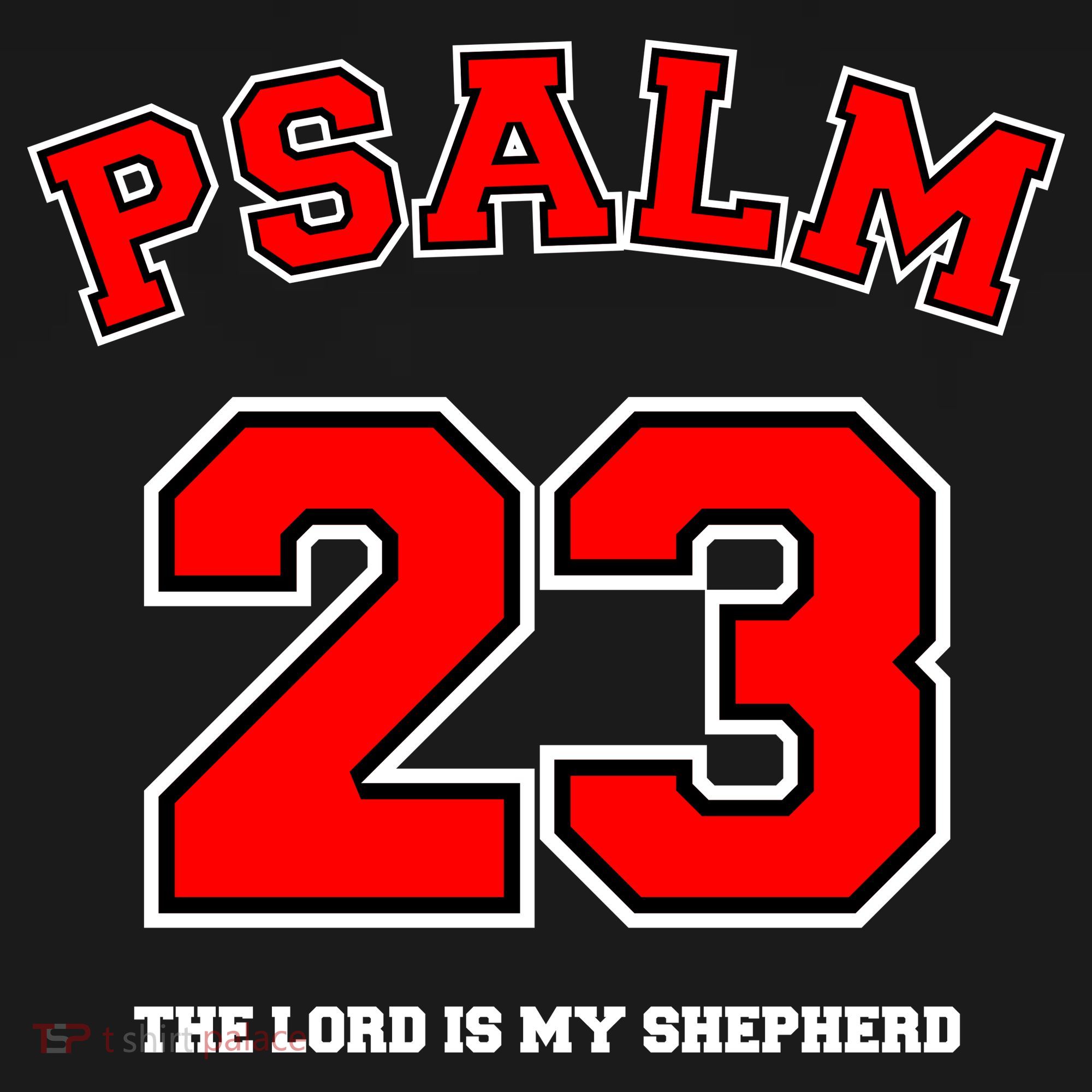 Psalm 23 The Lord Is My Shepherd Bible Verse Christian Jersey Women's Hoodie