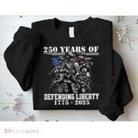 Patriotic 250 USA Army Us Military Parade 250th Anniversary Sweatshirt thumb 2