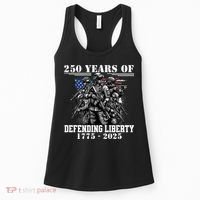 Patriotic 250 USA Army Us Military Parade 250th Anniversary Women's Tank Top thumb 0