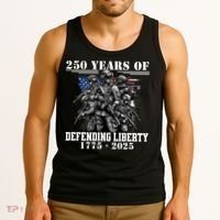 Patriotic 250 USA Army Us Military Parade 250th Anniversary Tank Top thumb 3