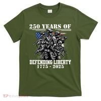 Patriotic 250 USA Army Us Military Parade 250th Anniversary T-Shirt thumb 0