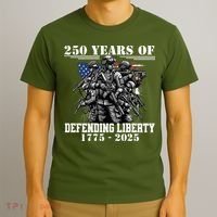 Patriotic 250 USA Army Us Military Parade 250th Anniversary T-Shirt thumb 3