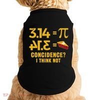 Pi 3 14 = Pie Coincidence I Think Not Math Pun Doggie Tank thumb 0