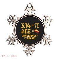 Pi 3 14 = Pie Coincidence I Think Not Math Pun Ornament thumb 0