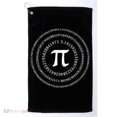 Pi 3 4 Number Symbol Pi Math Gift Golf Towel