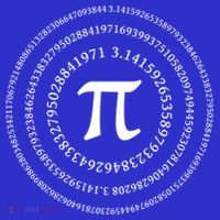 Pi 3 4 Number Symbol Pi Math Gift Women's Long Sleeve Shirt thumb 2