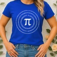 Pi 3 4 Number Symbol Pi Math Gift Women's T-Shirt thumb 2