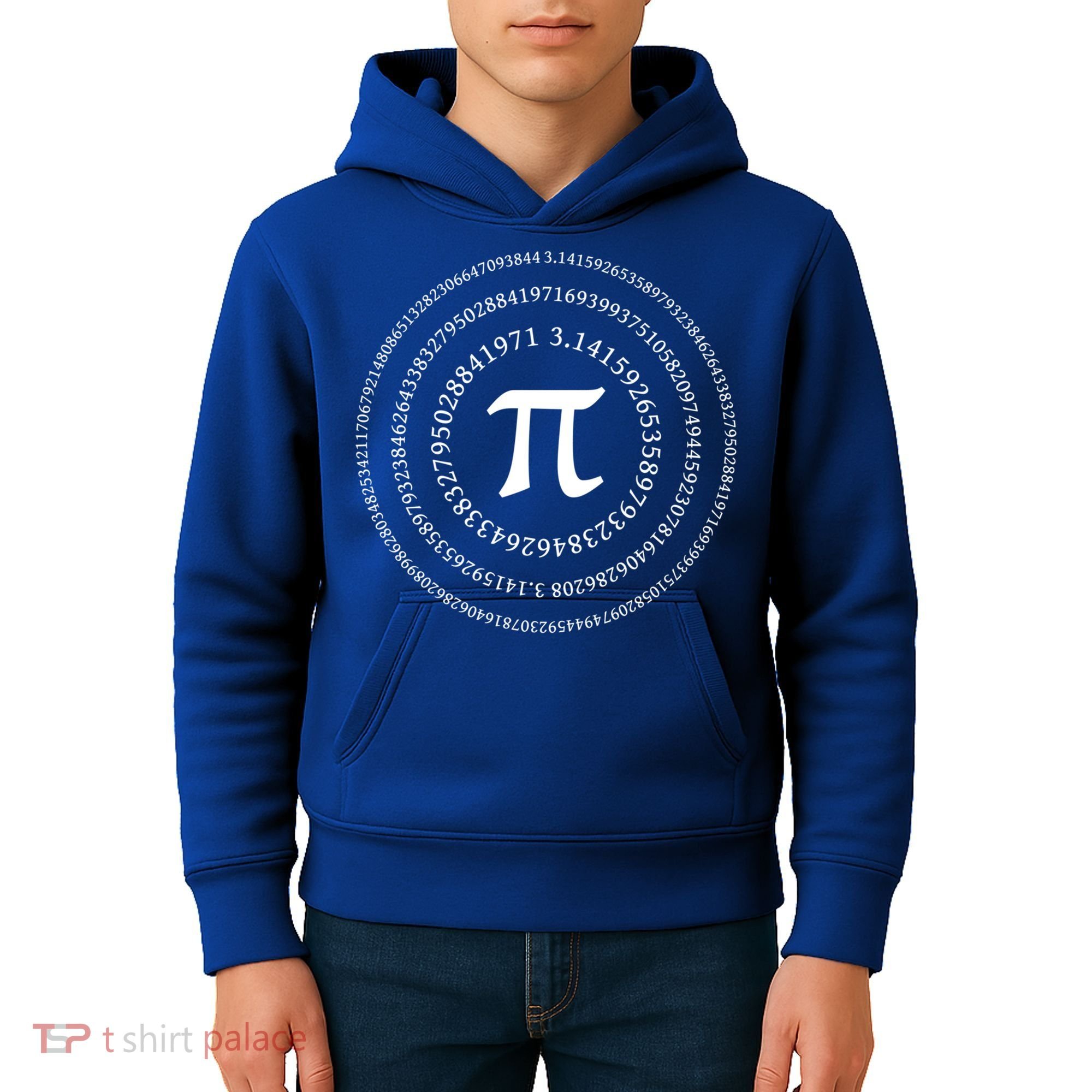 Pi 3 4 Number Symbol Pi Math Gift Kids Hoodie