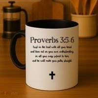Proverbs 356 Bible Verse Scripture Christian Pullover Coffee Mug thumb 4
