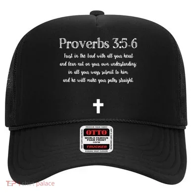 Proverbs 356 Bible Verse Scripture Christian Pullover Hat