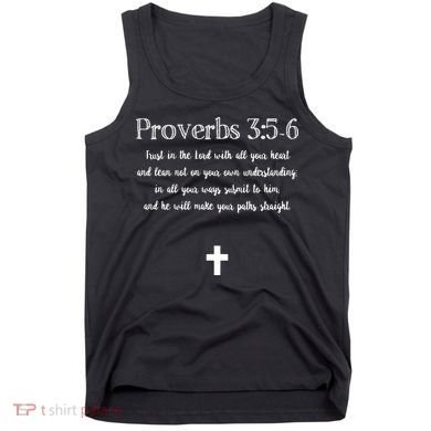 Proverbs 356 Bible Verse Scripture Christian Pullover Tank Top