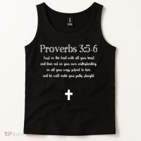 Proverbs 356 Bible Verse Scripture Christian Pullover Tank Top thumb 2