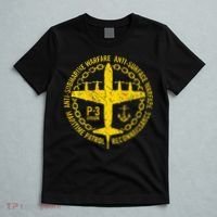 P 3 Orion Antisubmarine Warfare Patrol Military Aircraft T-Shirt thumb 5