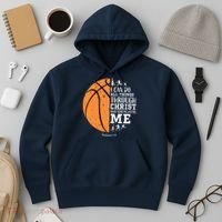 Philippians 4 13 I Can Do All Things Christian Basketball Hoodie thumb 3