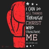Philippians 4 13 I Can Do All Things Christian Boxing Beanie thumb 2