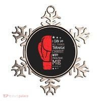 Philippians 4 13 I Can Do All Things Christian Boxing Ornament thumb 0