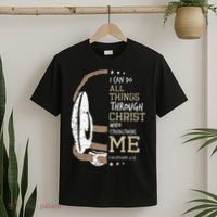 Philippians 4 13 I Can Do All Things Christian Wrestling T-Shirt thumb 2