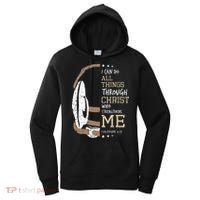 Philippians 4 13 I Can Do All Things Christian Wrestling Women's Hoodie thumb 0
