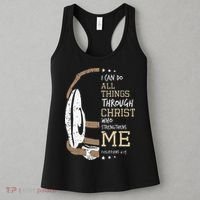 Philippians 4 13 I Can Do All Things Christian Wrestling Women's Tank Top thumb 3