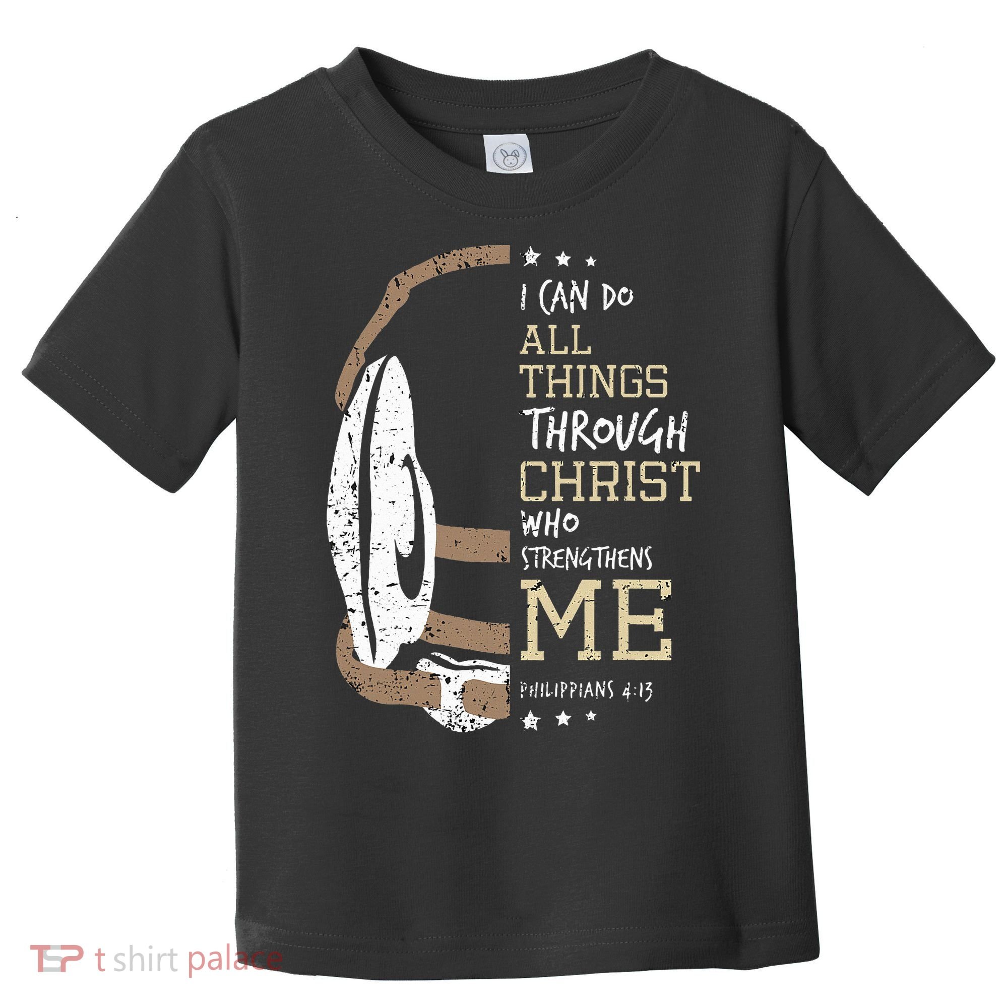 Philippians 4 13 I Can Do All Things Christian Wrestling Toddler T-Shirt