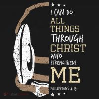 Philippians 4 13 I Can Do All Things Christian Wrestling Kids Sweatshirt thumb 2