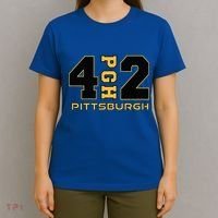 Pennsylvania 412 Area Code Burgh Steel City Local Pittsburgh T-Shirt thumb 4