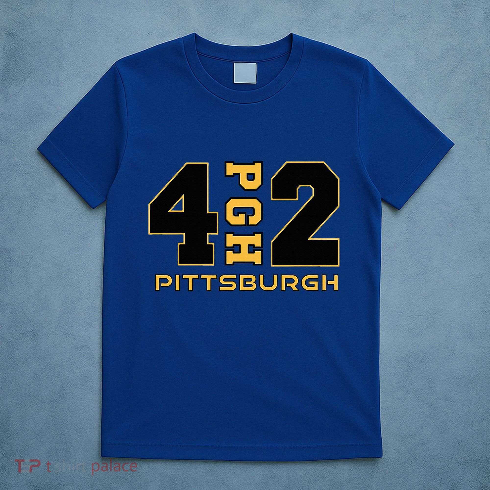 Pennsylvania 412 Area Code Burgh Steel City Local Pittsburgh T-Shirt