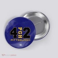 Pennsylvania 412 Area Code Burgh Steel City Local Pittsburgh Button thumb 0