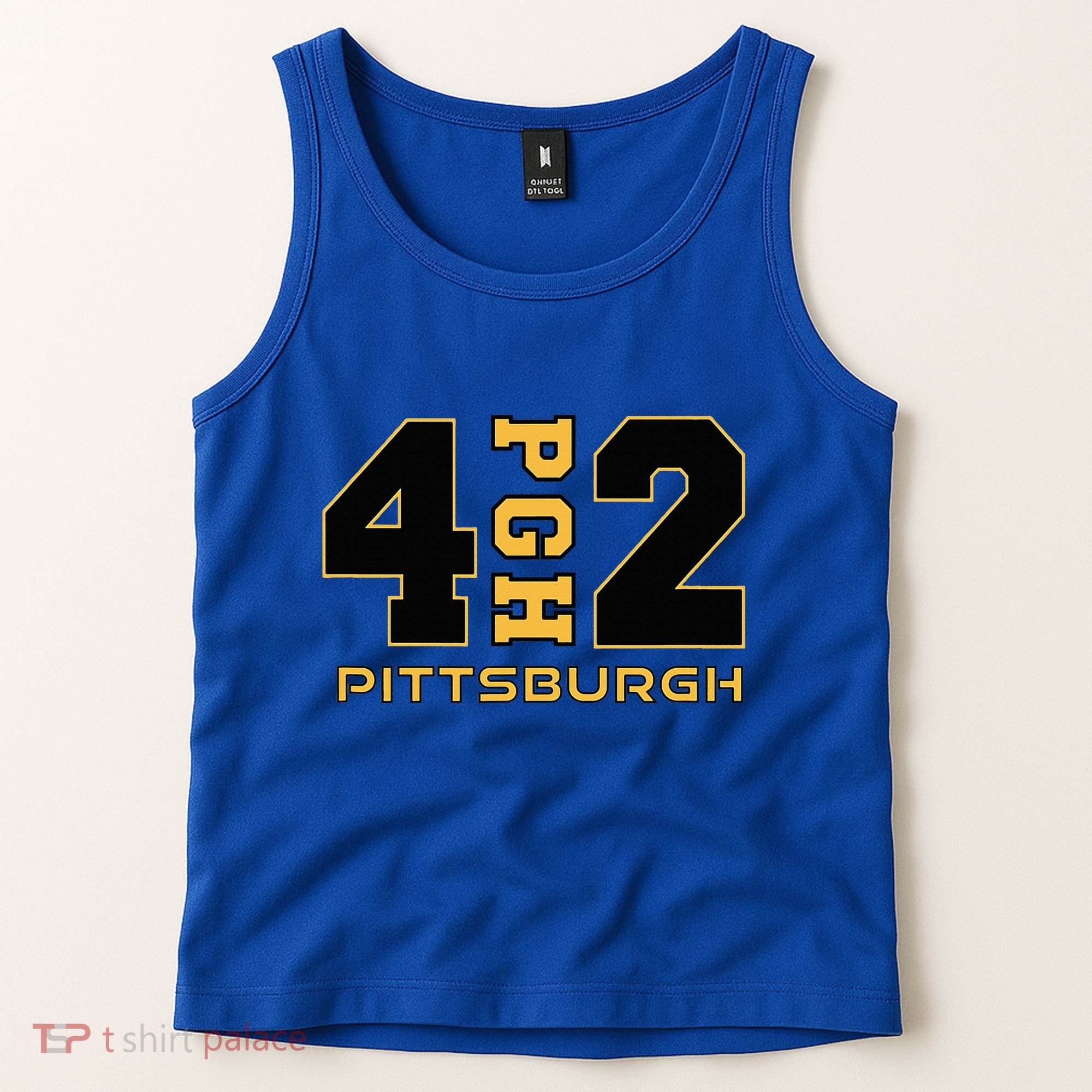Pennsylvania 412 Area Code Burgh Steel City Local Pittsburgh Tank Top