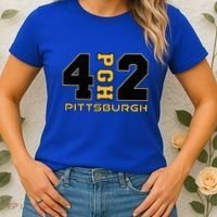Pennsylvania 412 Area Code Burgh Steel City Local Pittsburgh Women's T-Shirt thumb 2