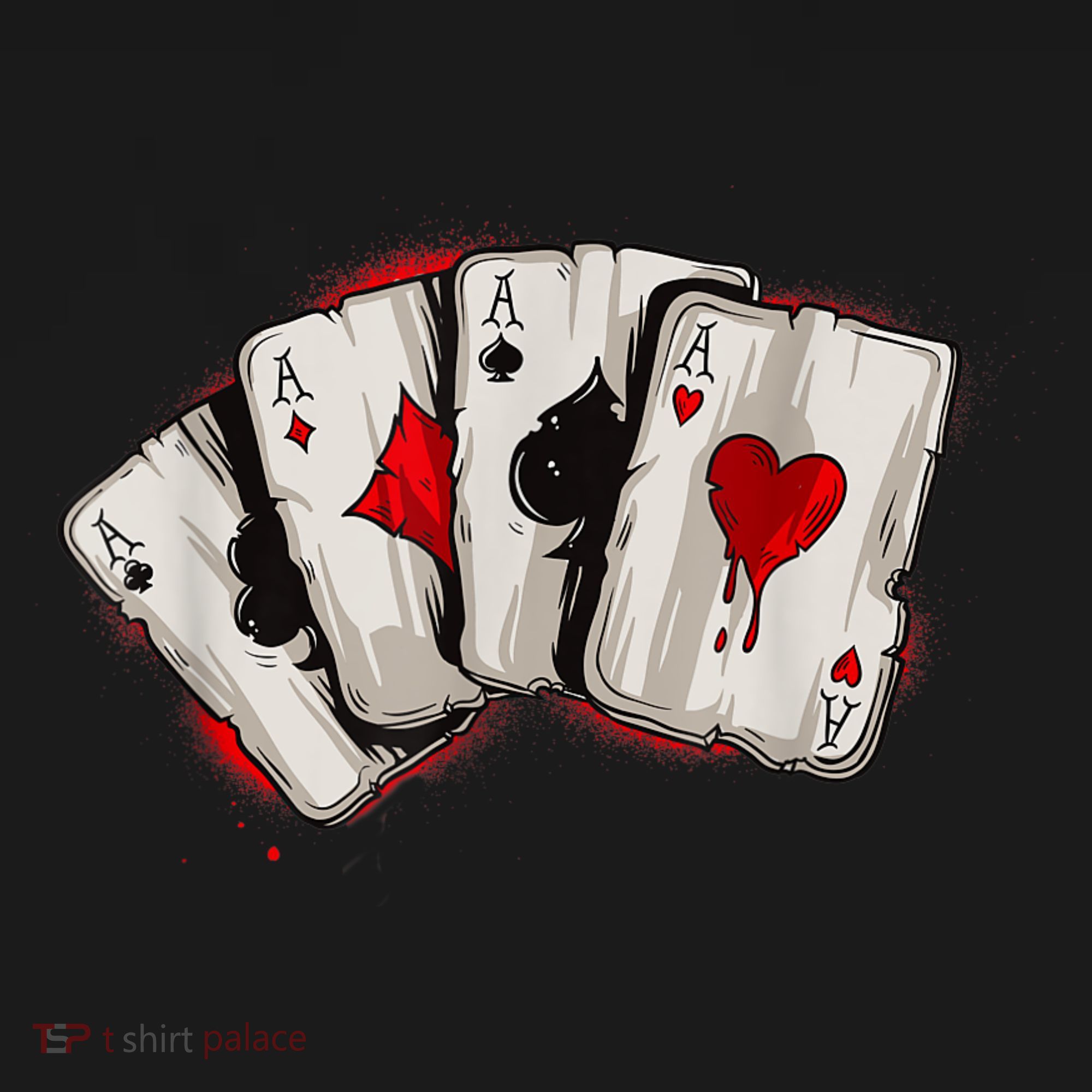 Poker 4 Aces Stud Hands Lucky Souvenir Las Vegas Women's Hoodie