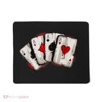 Poker 4 Aces Stud Hands Lucky Souvenir Las Vegas Mousepad thumb 0
