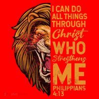 Philippians 413 Bible Quote Scriptures Christian Santa Hat thumb 1