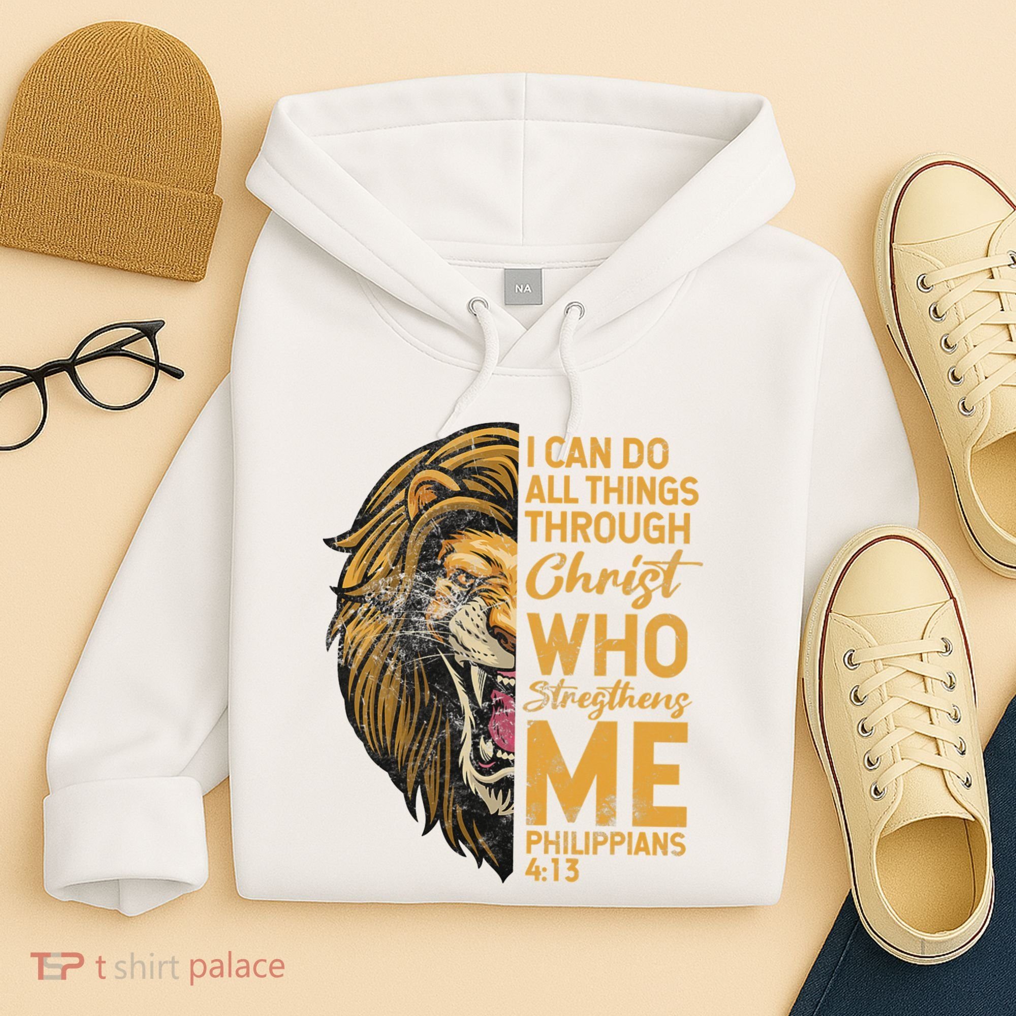 Philippians 413 Bible Quote Scriptures Christian Hoodie