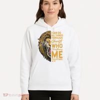 Philippians 413 Bible Quote Scriptures Christian Hoodie thumb 5