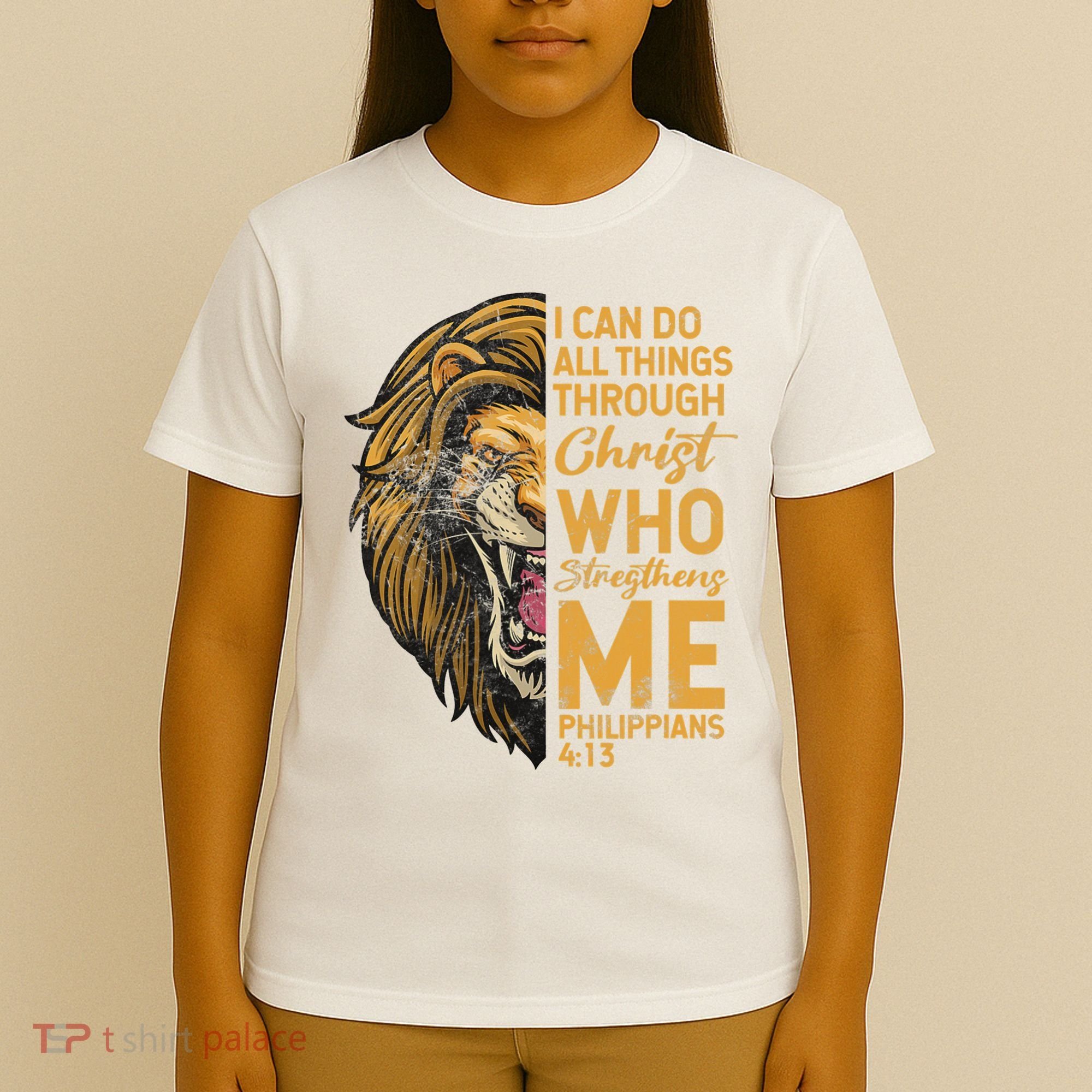 Philippians 413 Bible Quote Scriptures Christian T-Shirt