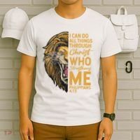 Philippians 413 Bible Quote Scriptures Christian T-Shirt thumb 6