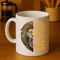 Philippians 413 Bible Quote Scriptures Christian Coffee Mug thumb 4