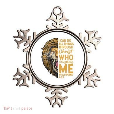 Philippians 413 Bible Quote Scriptures Christian Ornament