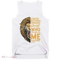 Philippians 413 Bible Quote Scriptures Christian Tank Top thumb 0
